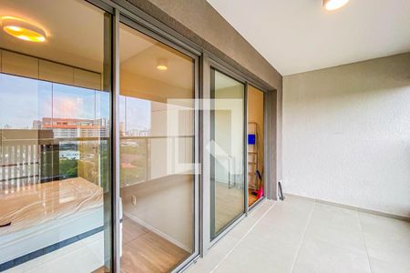 Varanda de apartamento para alugar com 1 quarto, 42m² em Santo Amaro, São Paulo