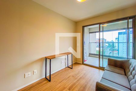 Sala de apartamento para alugar com 1 quarto, 42m² em Santo Amaro, São Paulo