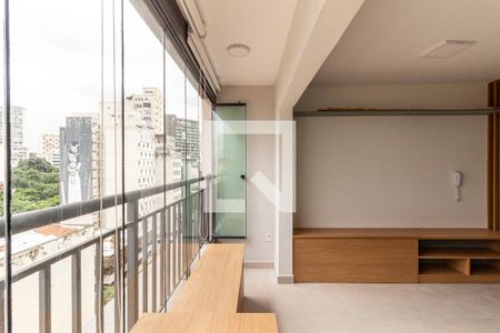 Studio para alugar com 25m², 1 quarto e sem vagaStudio - Varanda Integrada