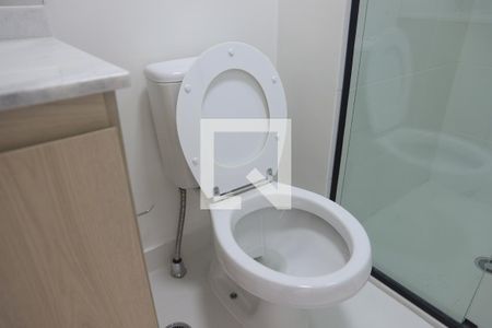 Apartamento para alugar com 35m², 1 quarto e sem vagaBanheiro da Suíte