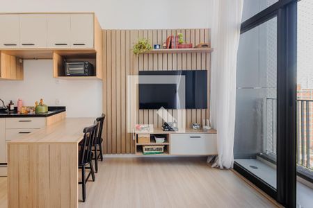 Sala de apartamento para alugar com 1 quarto, 37m² em Pinheiros, São Paulo