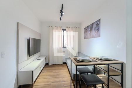 Sala de apartamento para alugar com 1 quarto, 25m² em Bela Vista, São Paulo