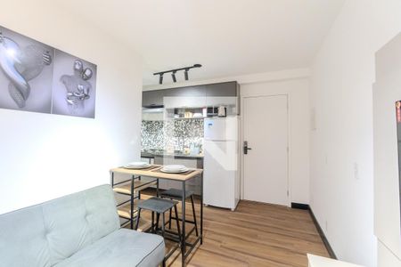 Sala de apartamento para alugar com 1 quarto, 25m² em Bela Vista, São Paulo