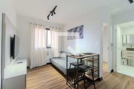 Sala de apartamento para alugar com 1 quarto, 25m² em Bela Vista, São Paulo