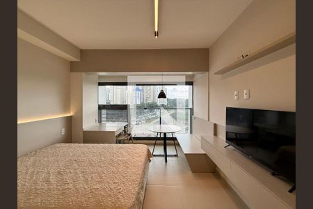 Studio de kitnet/studio para alugar com 1 quarto, 26m² em Jardim das Acacias, São Paulo