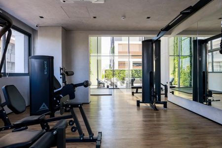 Studio para alugar com 26m², 0 quarto e sem vagaAcademia