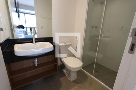 Studio para alugar com 27m², 1 quarto e sem vagaBanheiro