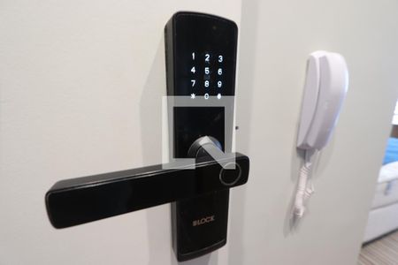 Studio para alugar com 27m², 1 quarto e sem vagaFechadura eletrônica