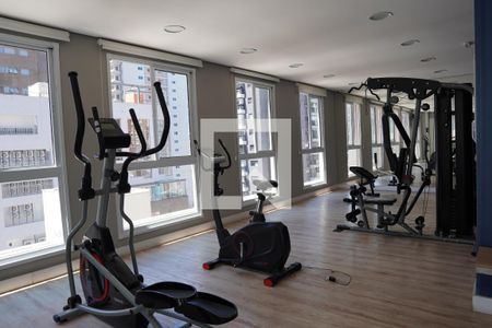 Studio à venda com 26m², 1 quarto e sem vagaAcademia