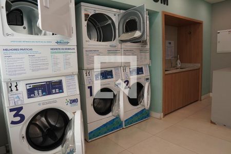 Studio à venda com 26m², 1 quarto e sem vagaLavanderia