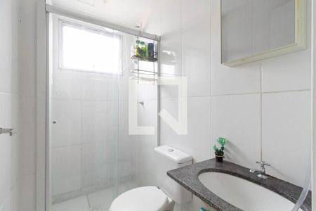 Banheiro social de apartamento à venda com 2 quartos, 108m² em Bom Jesus, Contagem