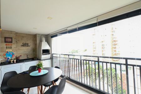 Varanda Gourmet de apartamento à venda com 3 quartos, 83m² em Santa Paula, São Caetano do Sul