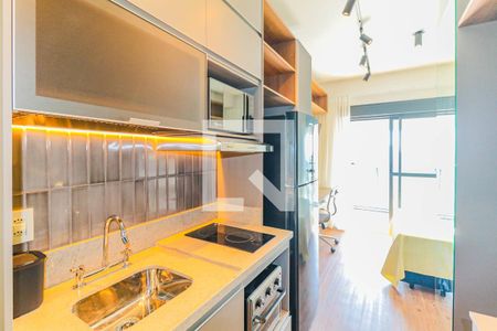 Studio para alugar com 25m², 1 quarto e sem vaga Studio para alugar com 25m², 1 quarto e sem vagaCozinha