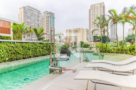 Studio para alugar com 25m², 1 quarto e sem vaga Studio para alugar com 25m², 1 quarto e sem vagaÁrea comum - Piscina