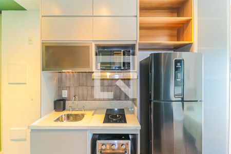 Studio para alugar com 25m², 1 quarto e sem vaga Studio para alugar com 25m², 1 quarto e sem vagaCozinha