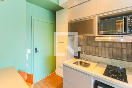 Studio para alugar com 25m², 1 quarto e sem vaga Studio para alugar com 25m², 1 quarto e sem vagaCozinha