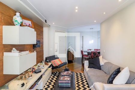 Sala de apartamento para alugar com 3 quartos, 95m² em Cidade Monções, São Paulo