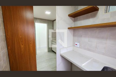Cozinha e Área de Serviço de apartamento à venda com 2 quartos, 74m² em Retiro, Jundiaí