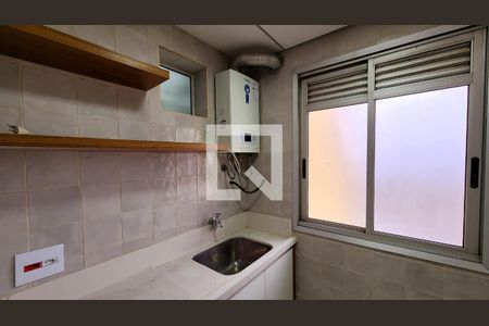 Cozinha e Área de Serviço de apartamento à venda com 2 quartos, 74m² em Retiro, Jundiaí
