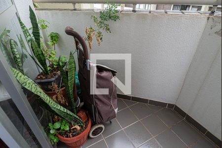 Varanda da Sala de apartamento à venda com 1 quarto, 38m² em Consolação, São Paulo