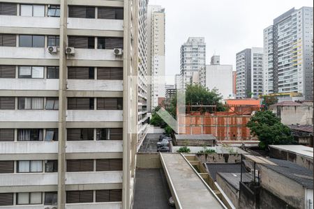 Vista da Varanda da Sala de apartamento à venda com 1 quarto, 38m² em Consolação, São Paulo