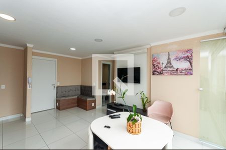 Sala de apartamento à venda com 2 quartos, 46m² em Parque Industrial Tomas Edson, São Paulo