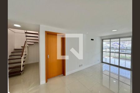 Sala de apartamento à venda com 4 quartos, 156m² em Recreio dos Bandeirantes, Rio de Janeiro
