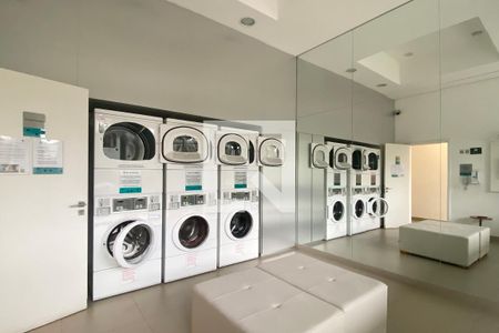 Studio para alugar com 50m², 1 quarto e 1 vagaLavanderia