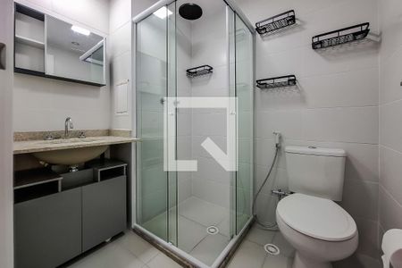 Studio para alugar com 20m², 1 quarto e sem vaga Studio para alugar com 20m², 1 quarto e sem vagaBanheiro