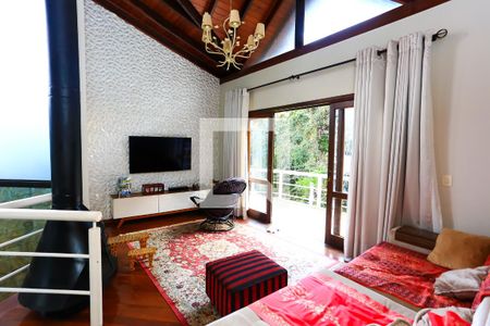 Sala 2 de casa de condomínio à venda com 4 quartos, 340m² em Parque Monte Alegre, Taboão da Serra