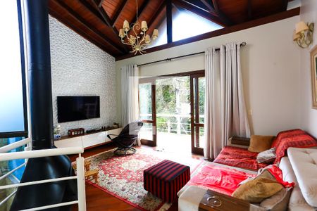 Sala 2 de casa de condomínio à venda com 4 quartos, 340m² em Parque Monte Alegre, Taboão da Serra