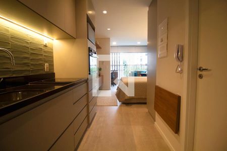 Studio à venda com 28m², 1 quarto e sem vagaCozinha