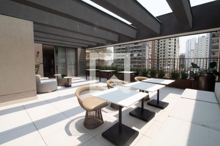 Studio à venda com 28m², 1 quarto e sem vagaÁrea comum - Salão de festas