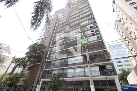 Studio à venda com 28m², 1 quarto e sem vagaFachada