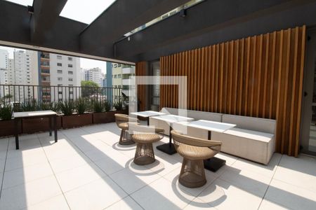 Studio à venda com 28m², 1 quarto e sem vagaÁrea comum - Salão de festas