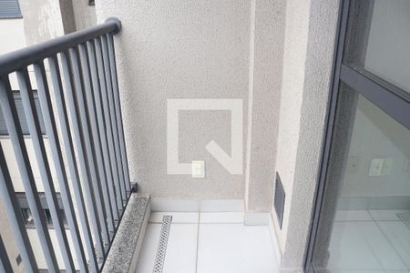 Varanda da Sala/Cozinha de kitnet/studio à venda com 1 quarto, 29m² em Bela Vista, São Paulo