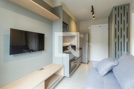 Sala de apartamento à venda com 1 quarto, 26m² em Vila Olímpia, São Paulo