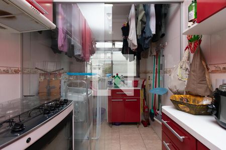 Apartamento à venda com 62m², 2 quartos e 2 vagasCozinha e Área de Serviço