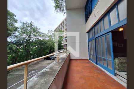 Varanda de apartamento à venda com 3 quartos, 120m² em Botafogo, Rio de Janeiro