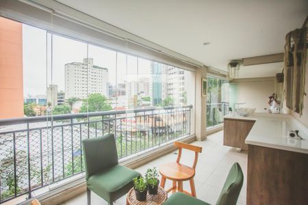 Varanda de apartamento para alugar com 2 quartos, 98m² em Vila Clementino, São Paulo