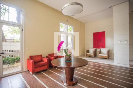 Apartamento para alugar com 98m², 2 quartos e 2 vagasHall social