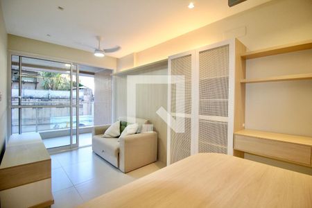 Sala de apartamento para alugar com 1 quarto, 45m² em Horto Florestal, Salvador