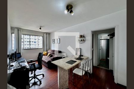 Sala de apartamento para alugar com 1 quarto, 69m² em Cidade Monções, São Paulo
