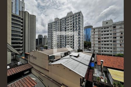 Vista da Sala de apartamento para alugar com 1 quarto, 69m² em Cidade Monções, São Paulo