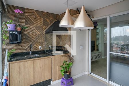 Apartamento à venda com 74m², 3 quartos e 2 vagasVaranda gourmet