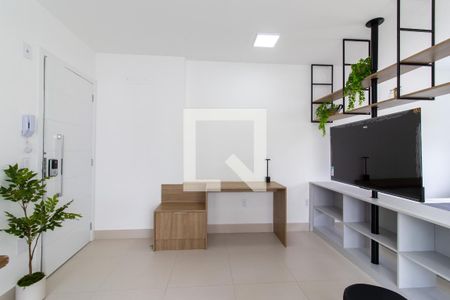 Sala de apartamento para alugar com 1 quarto, 46m² em Centro, Campinas