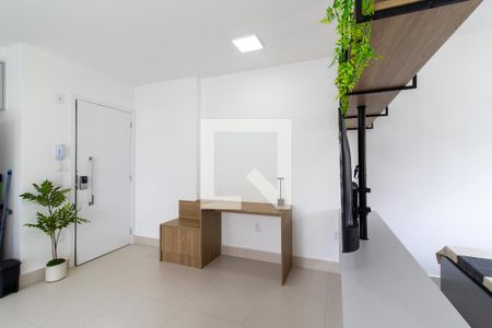 Sala de apartamento para alugar com 1 quarto, 46m² em Centro, Campinas