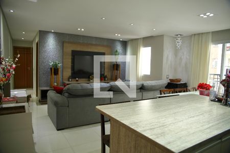 Sala de apartamento à venda com 2 quartos, 72m² em Nova Petrópolis, São Bernardo do Campo