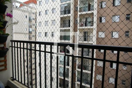 Varanda da Sala de apartamento à venda com 2 quartos, 72m² em Nova Petrópolis, São Bernardo do Campo