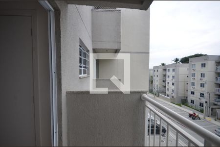 Varanda da Sala de apartamento para alugar com 2 quartos, 46m² em Campo Grande, Rio de Janeiro